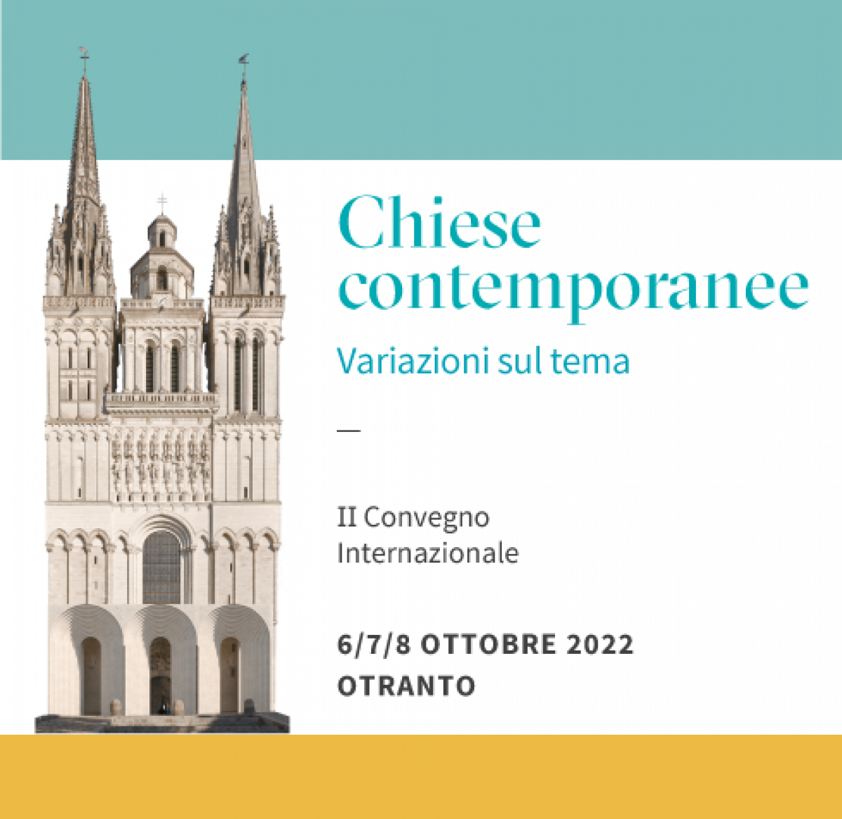 evento CONVEGNO INTERNAZIONALE CHIESE CONTEMPORANEE: VARIAZIONI SUL TEMA 0